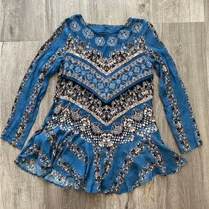 Free People Smooth Talker Tunic Mini Dress